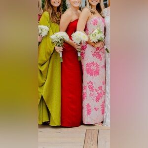 A.L.C. Strapless Red Dress